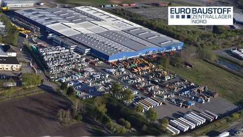 Außenaufnahme EUROBAUSTOFF Zentrallager Nord