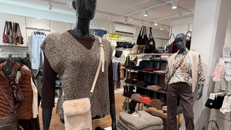 Einblick in eine Filiale von Moda Decurtins