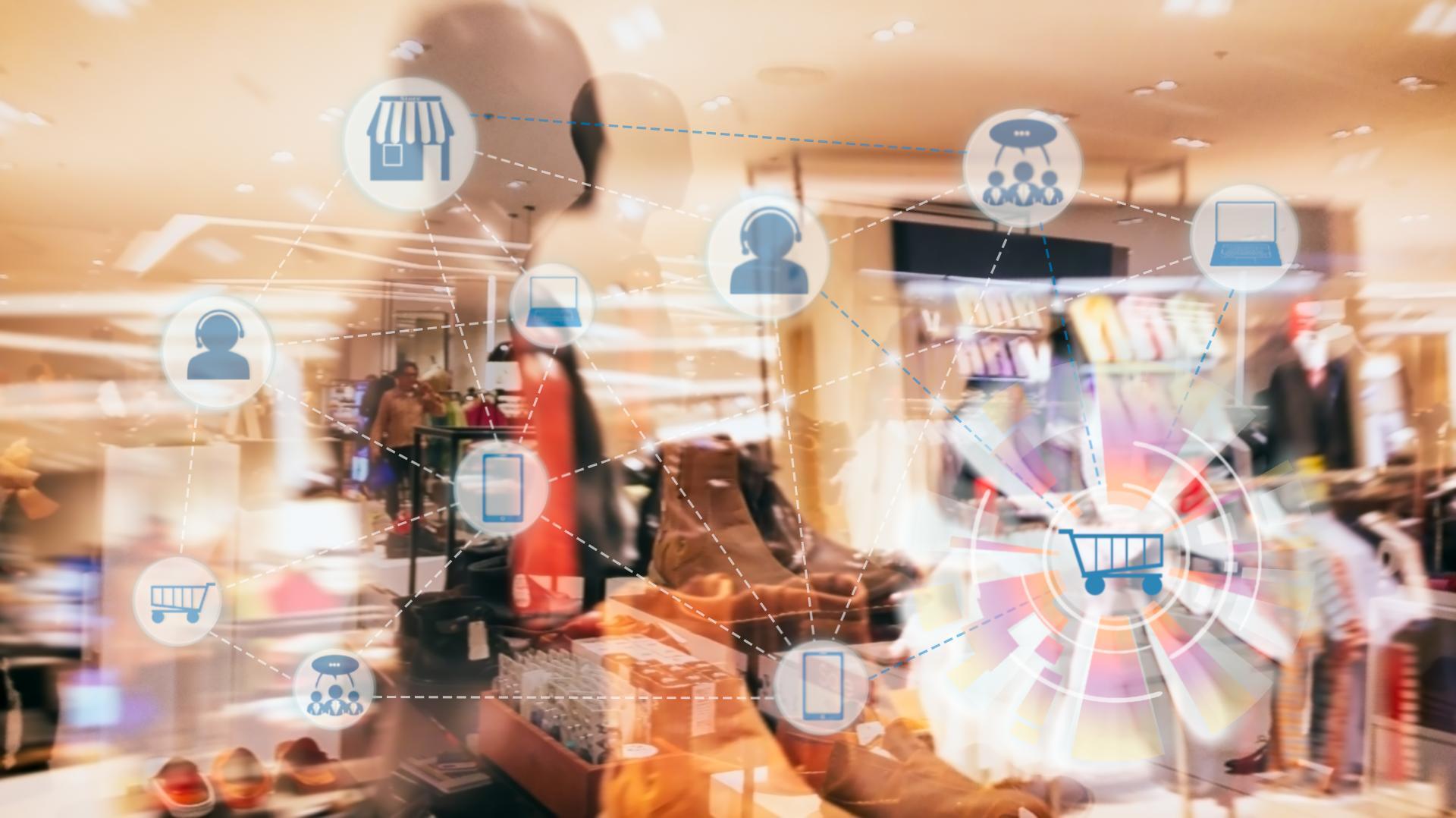 Bild einer Marketing-Datenmanagement-Plattform und eines Omnichannel-Konzepts