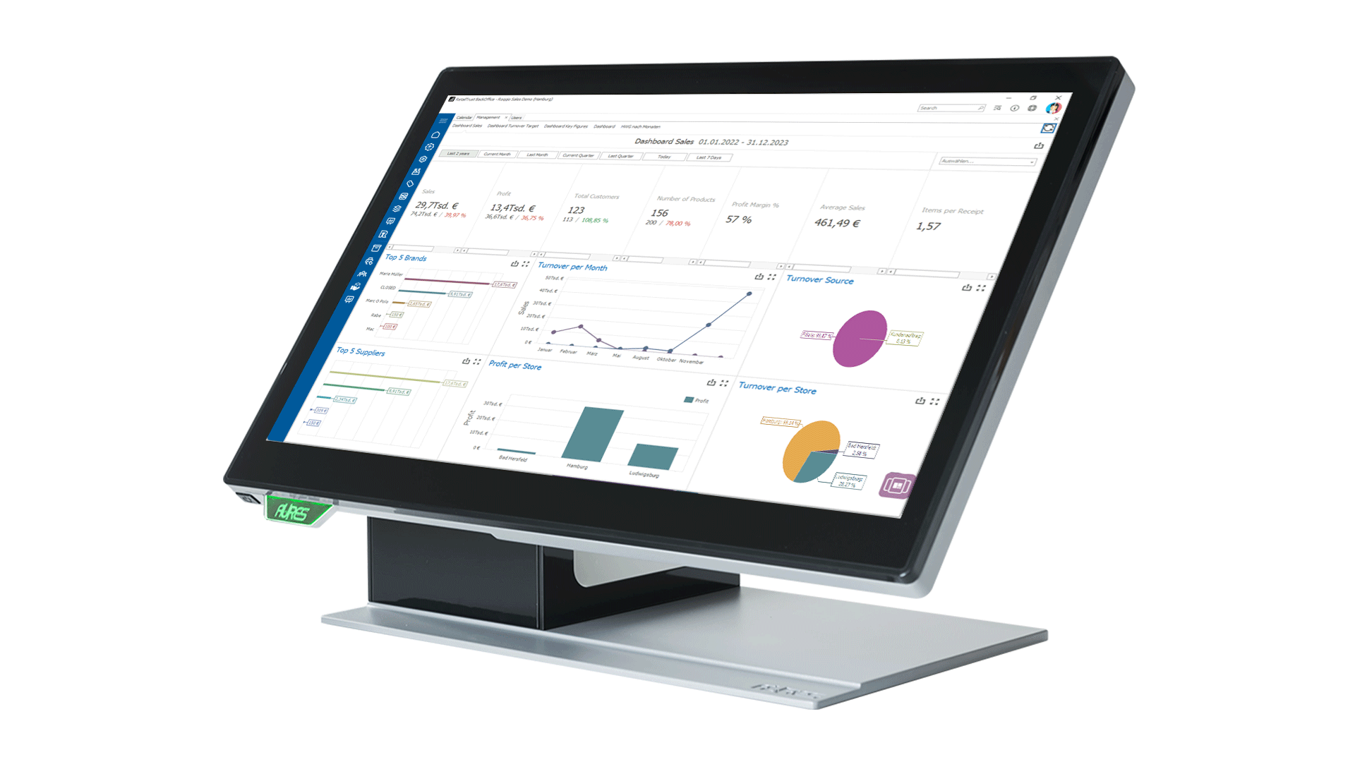 Aures Kasse RETAI LCloud