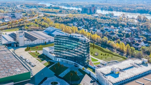 Campus Korneuburg der RWA Raiffeisen Ware Austria AG