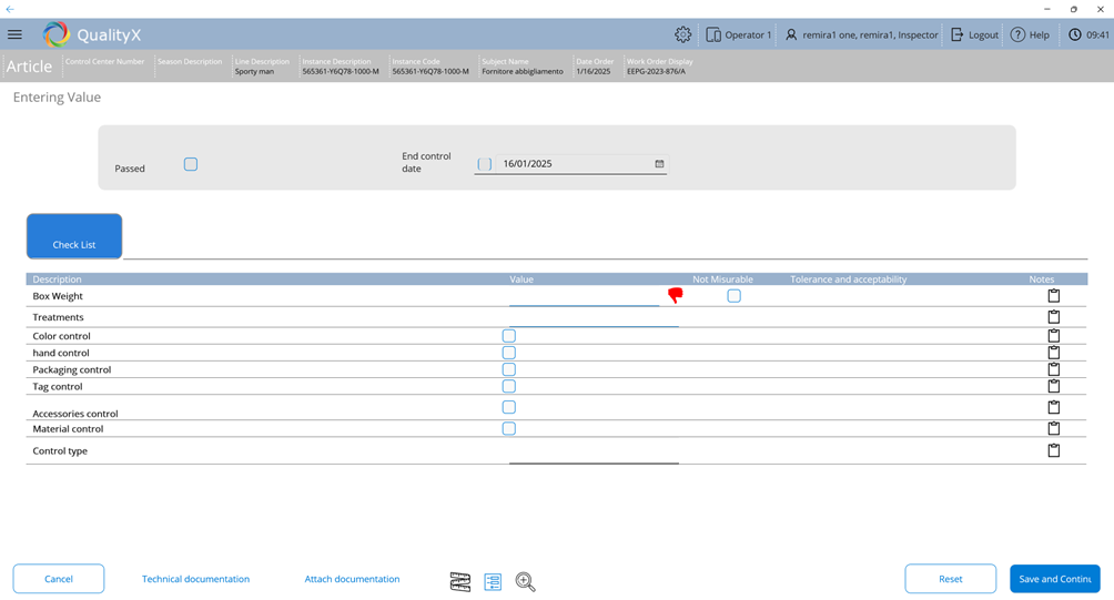 Oberfläche REMIRA Software Qualitätsmanagement Überprüfung