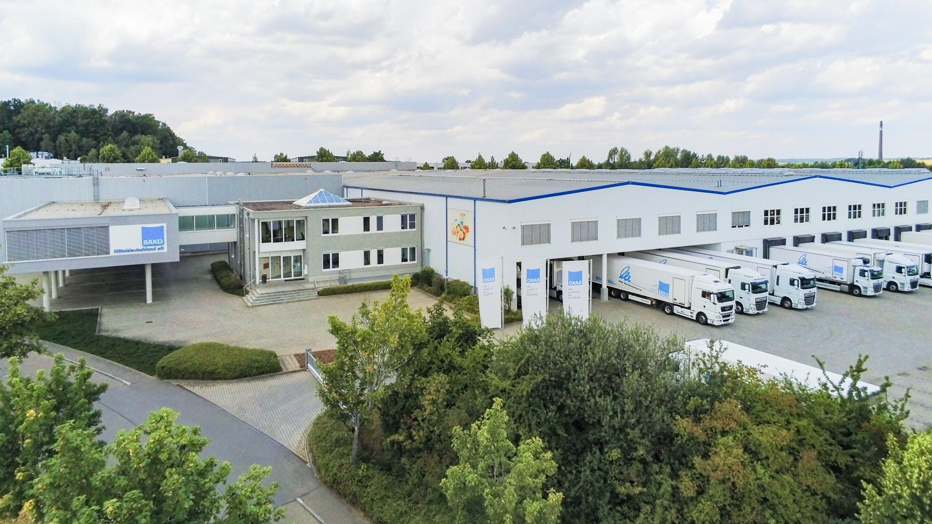 Luftbild Lichtenstein BÄKO