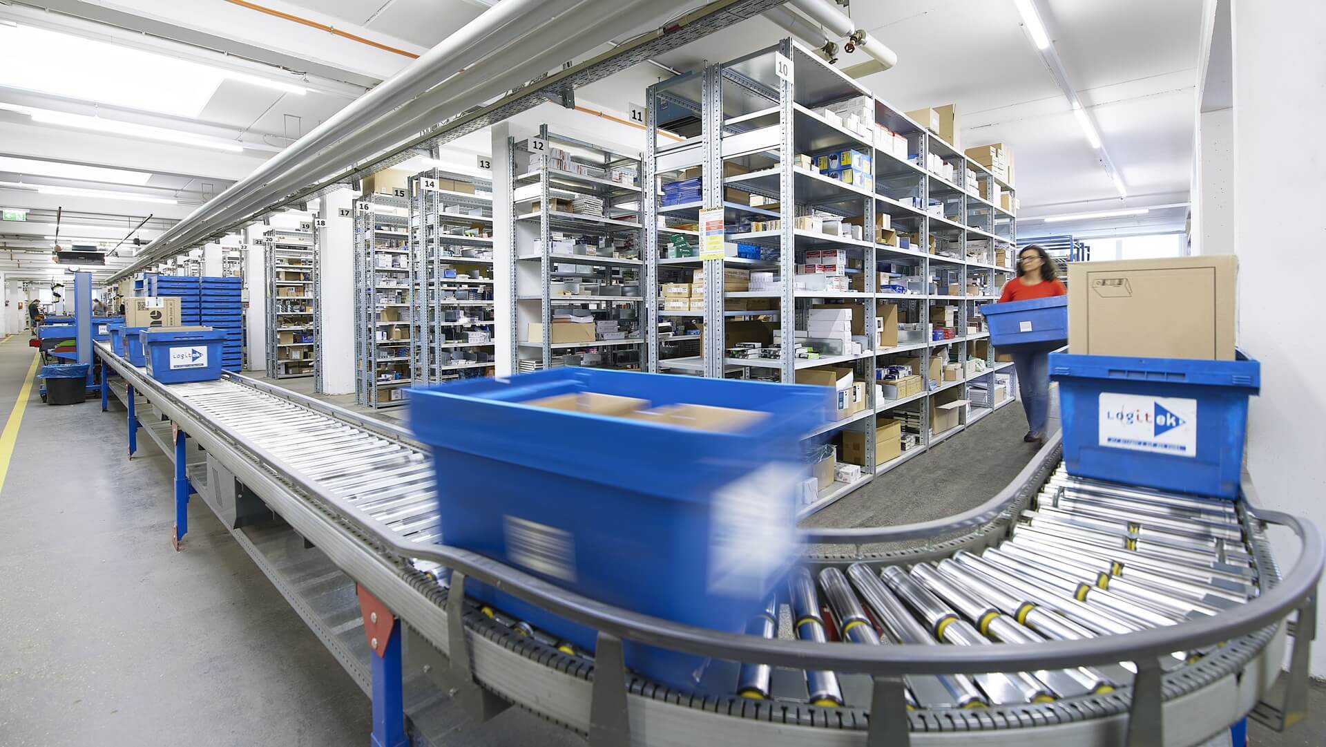 PBS Holding AG Logistiek Transportband