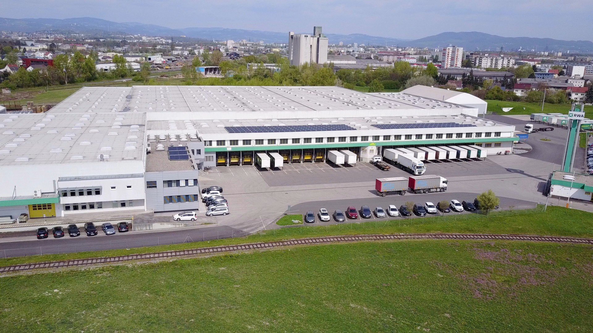 Außenlager in Traun der RWA Raiffeisen Ware Austria AG
