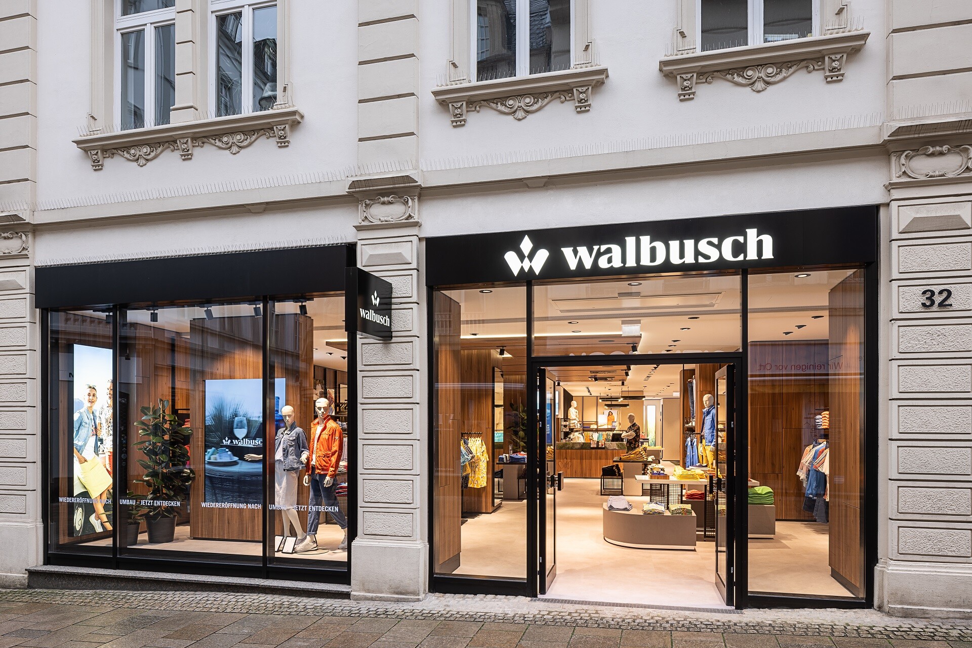 A Walbusch store from the outside