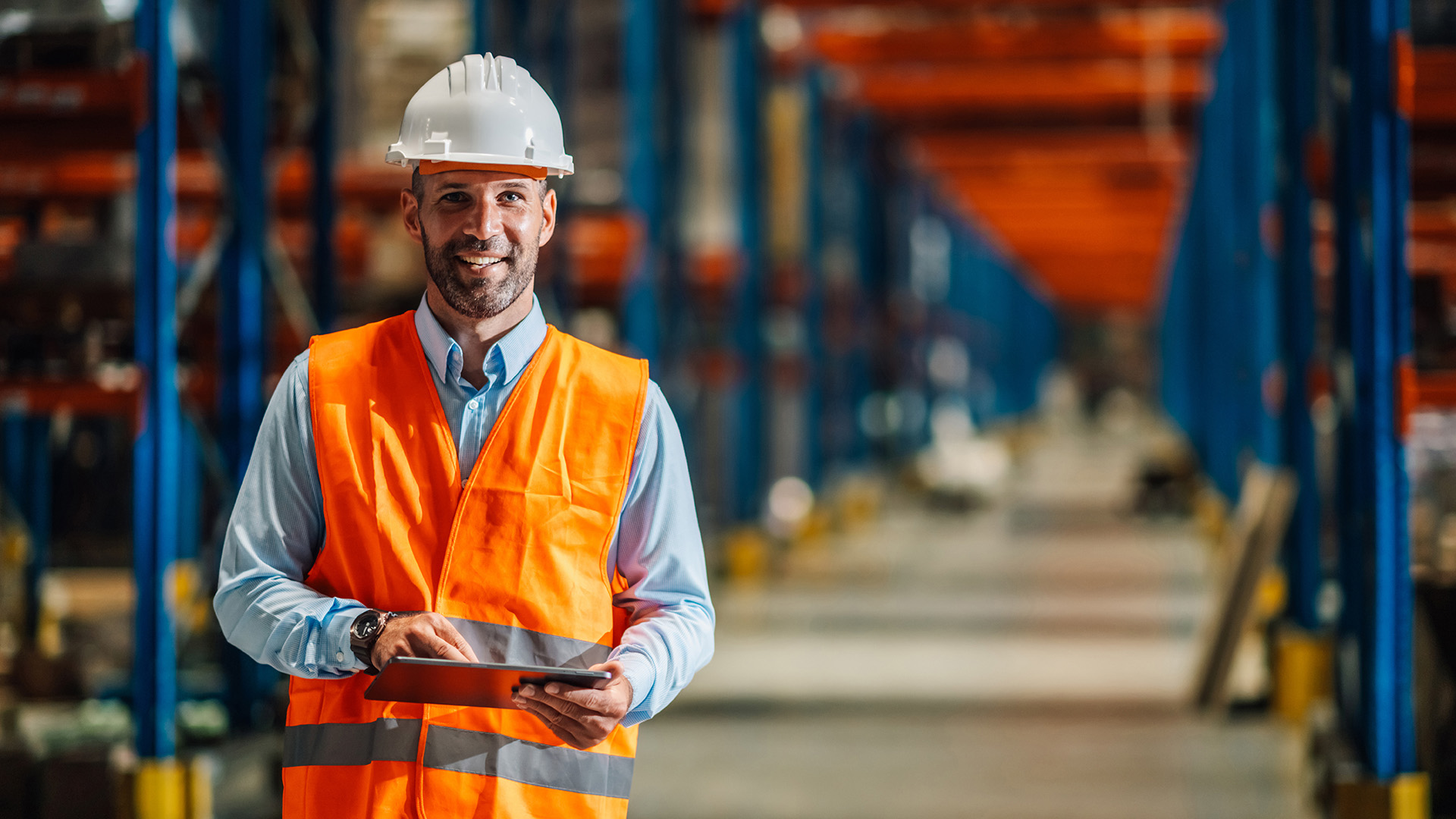 Supply Chain Manager im Lager