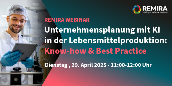 REMIRA Webinar Unternehmensplanung mit KI